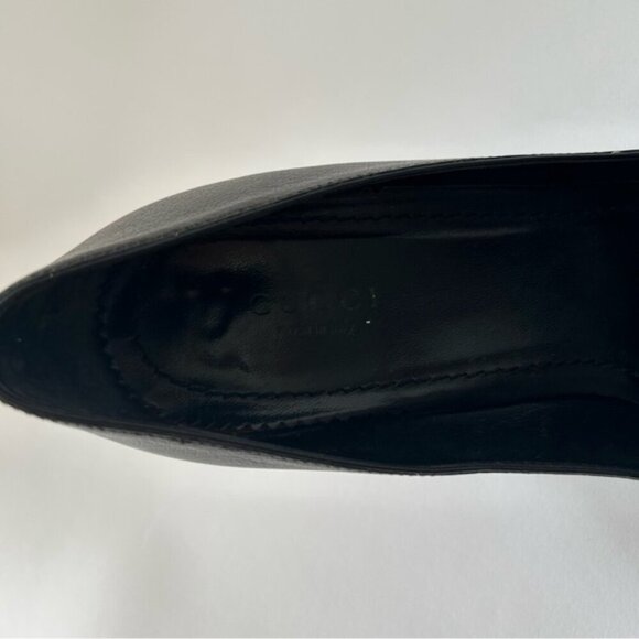 Gucci Vintage Black Pointed Toe Pumps - Picture 7 of 9